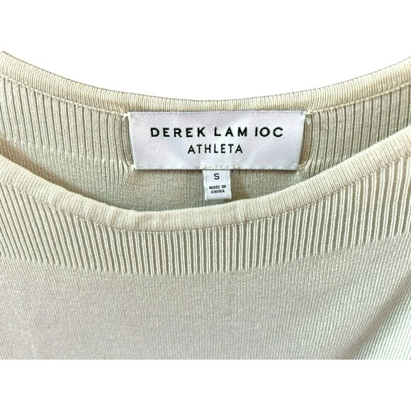 Derek Lam IOC Athleta Collaboration Women's Long Sleeve Colorblock Sweater Small - Picture 2 of 3
